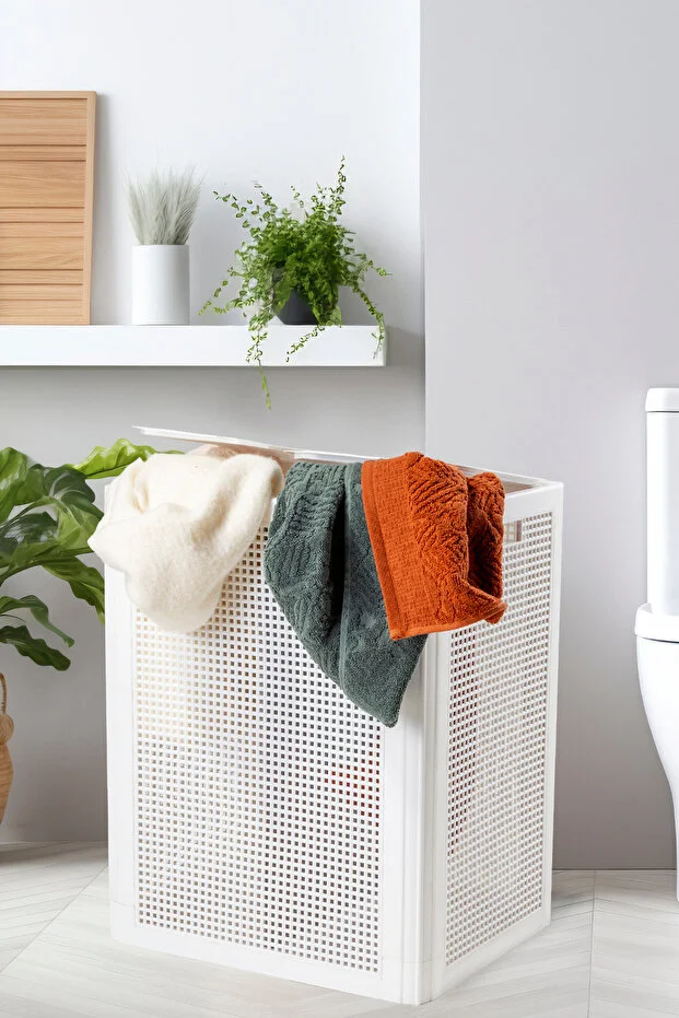 SmartDuo İki Bölmeli Çamaşır Sepeti 84Lt. SmartDuo İki Bölmeli Çamaşır Sepeti 84Lt.
